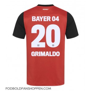 Bayer Leverkusen Alejandro Grimaldo #20 Hjemmebanetrøje 2024-25 Kortærmet